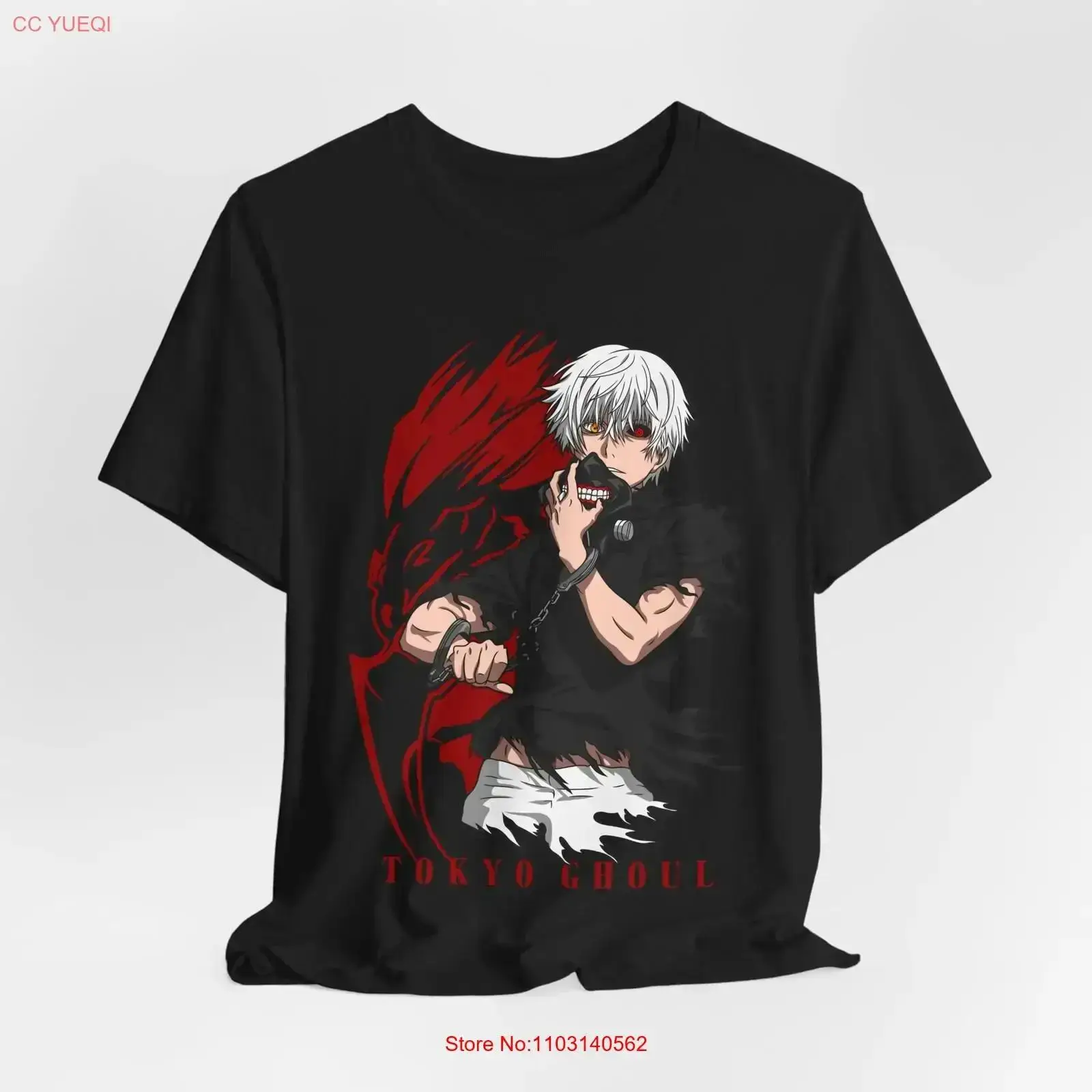 Anime Merchandise T-Shirts - Tokyo Ghoul Anime T 셔츠 팬