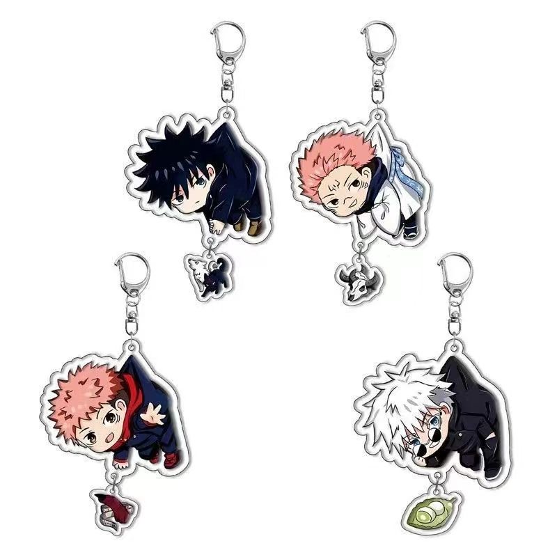 Anime Jujutsu Kaisen Merchandise - 주술회전 팬아트 애니메이션 굿즈 키체인 아크릴