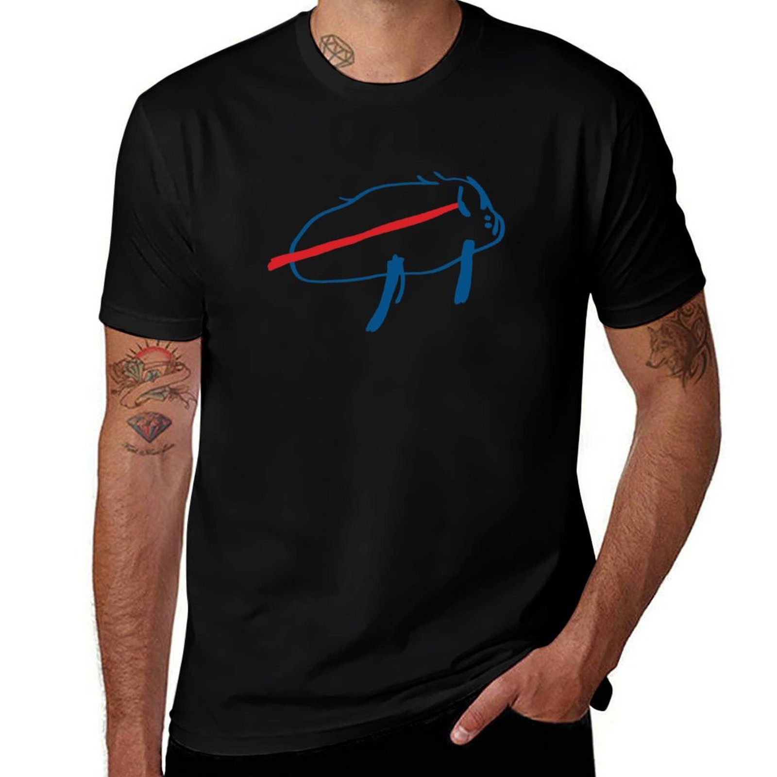 Anime Merchandise T-Shirts - 베스트 셀러 Josh Allen Potato Merchandise