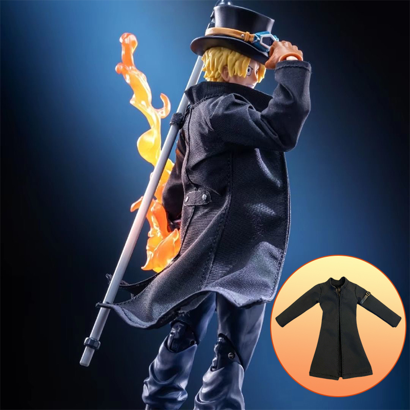 애니메이션 원피스 SHF 1/12 사보 블랙 롱 윈드브 - Windbreaker Anime Merchandise 리뷰 및 가격