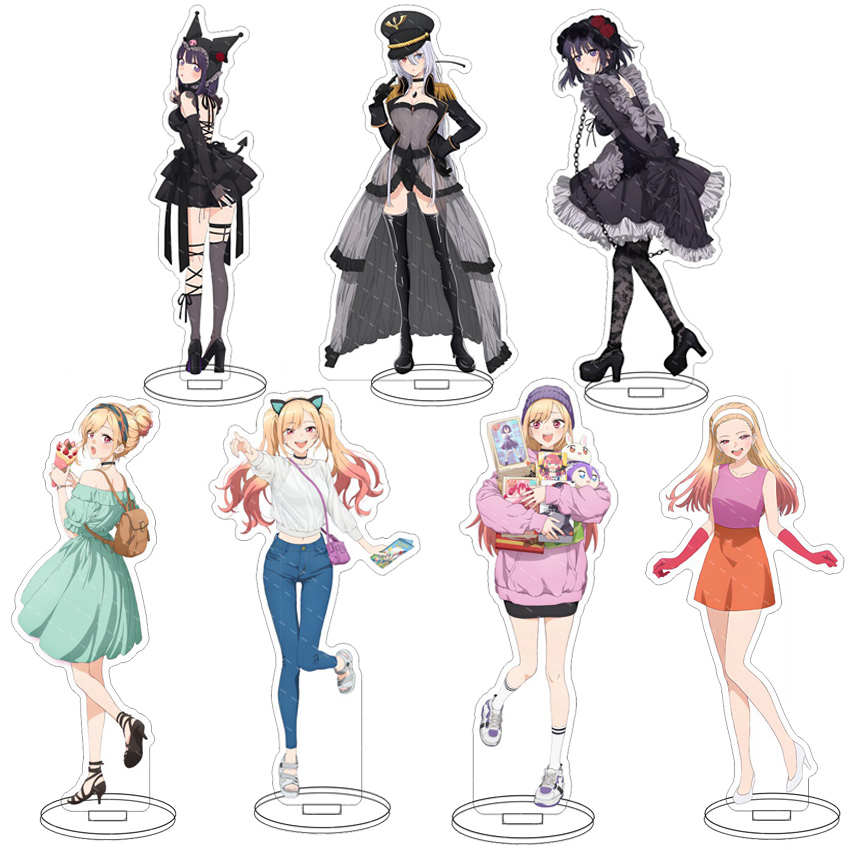 16CM 애니메이션 아크릴 스탠드 마이 드레스업 달링  - Anime Merchandise Toys 리뷰 및 가격