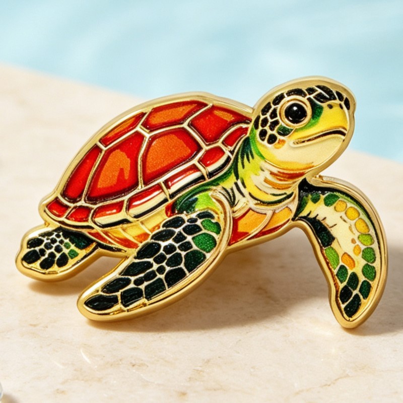 생동감 넘치는 바다 동물 에나멜 뱃지, 귀여운 해양 생 - Enamel Pin Set 리뷰 및 가격