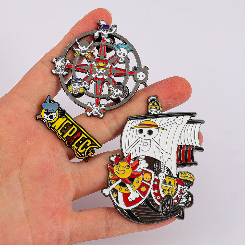 6개입 애니메이션 에나멜 핀 세트 루피 캐릭터 브로치  - Enamel Pin Set 리뷰 및 가격