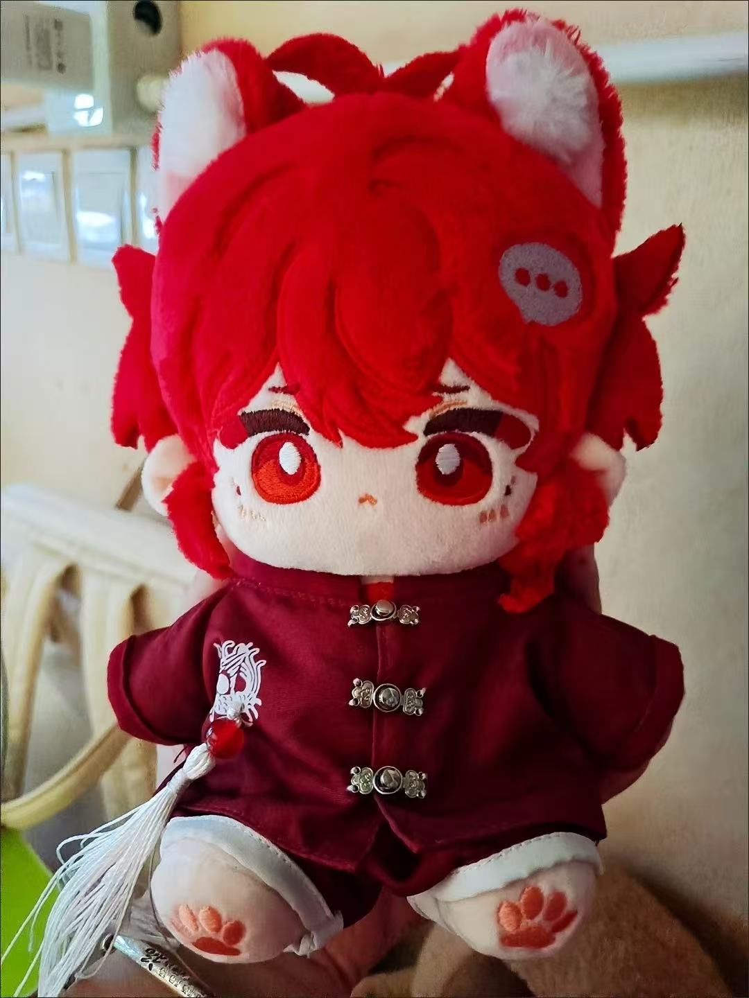 20cm 애니메이션 원신 딜루크 캐릭터 봉제 인형 장난 - Anime Merchandise Dress 리뷰 및 가격