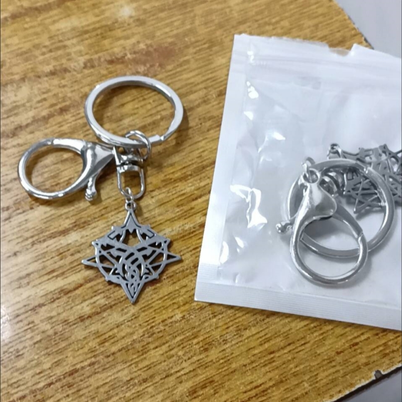 신비의 제왕 바보의 신성한 상징/기호 열쇠고리 클라인  - Anime Merchandise Keychains 리뷰 및 가격