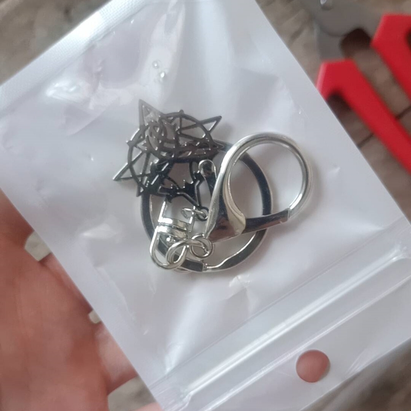 신비의 제왕 바보의 신성한 상징/기호 열쇠고리 클라인  - Anime Merchandise Keychains 리뷰 및 가격
