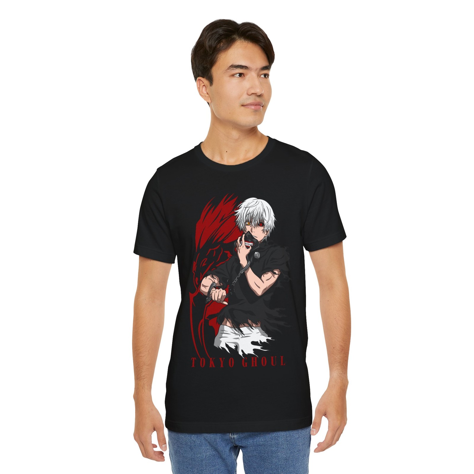 도쿄 구울 애니메이션 티셔츠, 남녀공용 반팔 티셔츠,  - Anime Merchandise T-Shirts 리뷰 및 가격