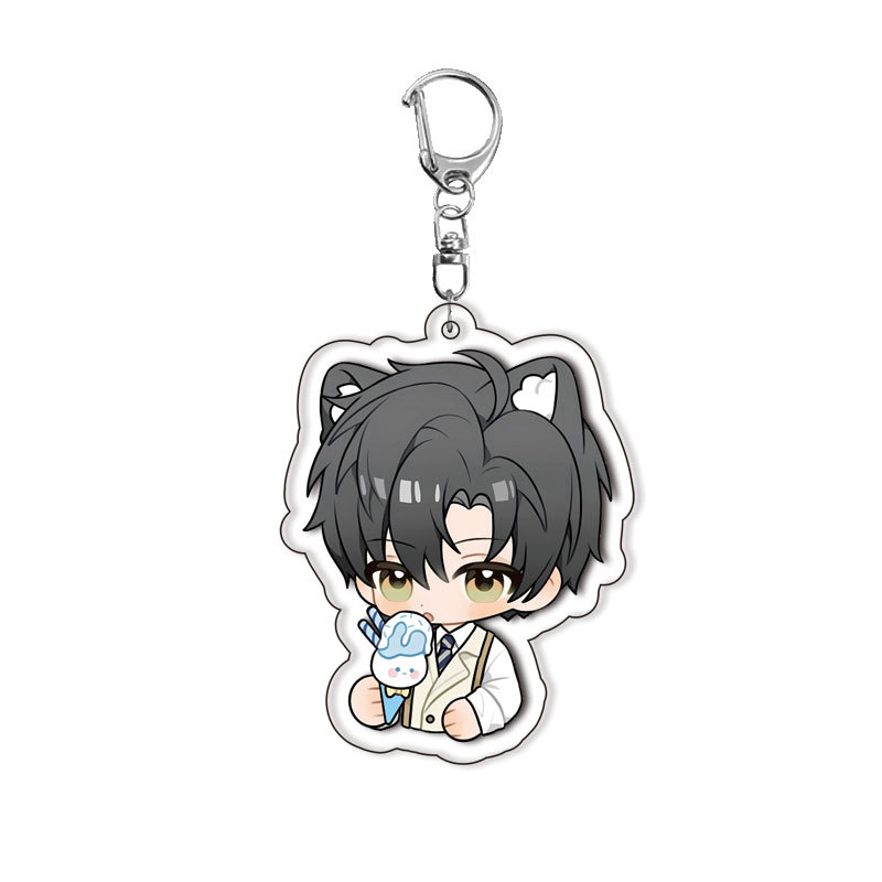 레 션 션 싱 휘이 애니메이션 아크릴 키체인 러브 딥  - Anime Merchandise Keychains 리뷰 및 가격