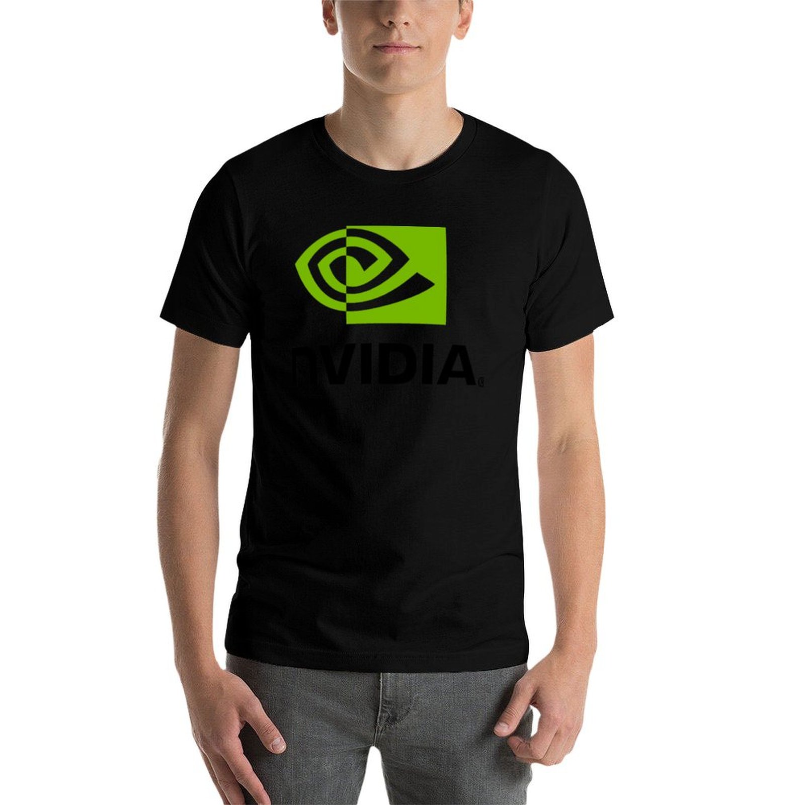 베스트 셀러 - nvidia 상품 티셔츠 재미있는 티셔 - Anime Merchandise T-Shirts 리뷰 및 가격