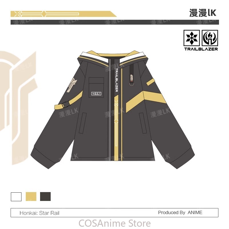 Anime Honkai: 스타 레일 코스프레 Trail - Windbreaker Anime Merchandise 리뷰 및 가격