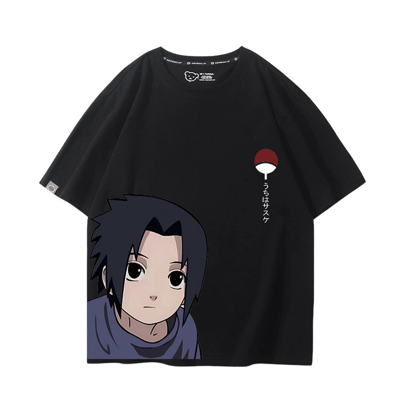 부모 자녀 나루토 애니메이션 상품 학생용 순면 반팔 티 - Anime Merchandise T-Shirts 리뷰 및 가격